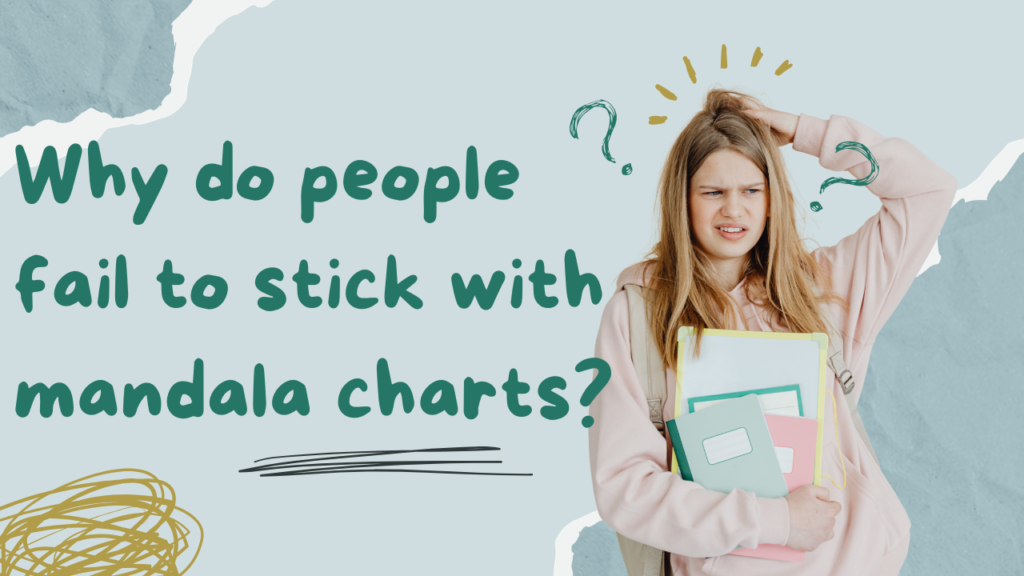 Why do people fail to stick with mandala charts？