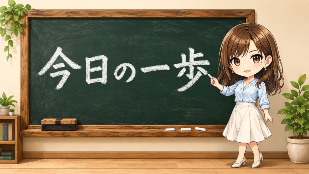 今日の一歩