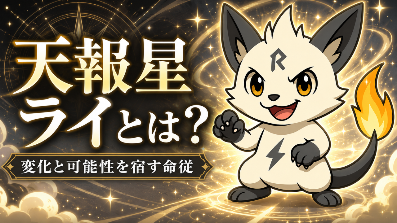 天報星 ライとは？ 変化と可能性を宿す命従