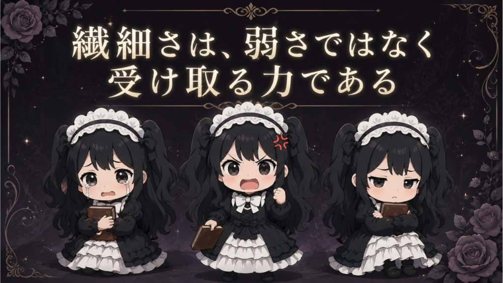 調舒星 感受性豊か