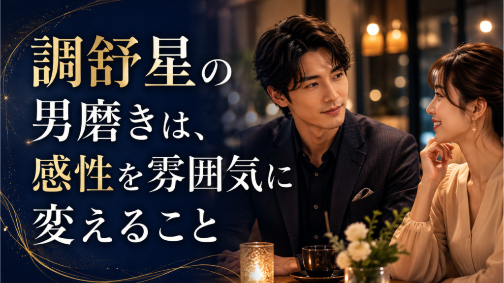 調舒星の男磨き
