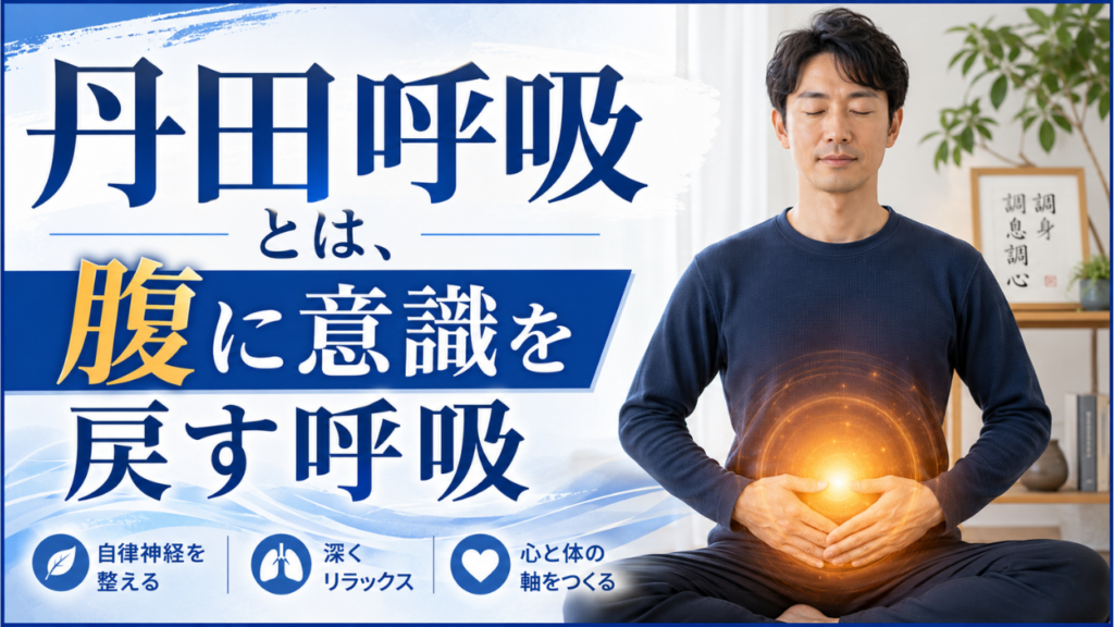 丹田呼吸 オレンジ