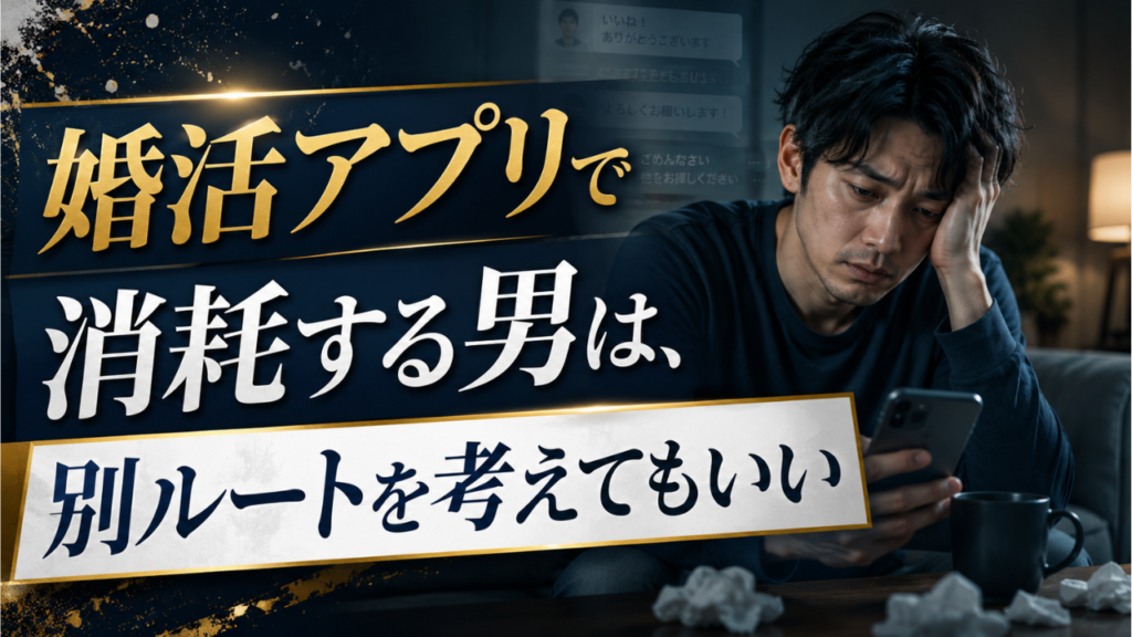 婚活アプリ疲れ